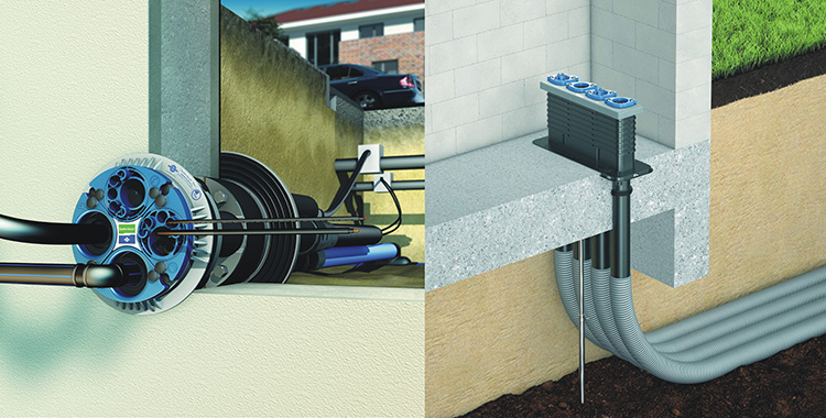 Hauseinführungen - Bauherrenpaket Hauseinführungen - Bauherrenpaket